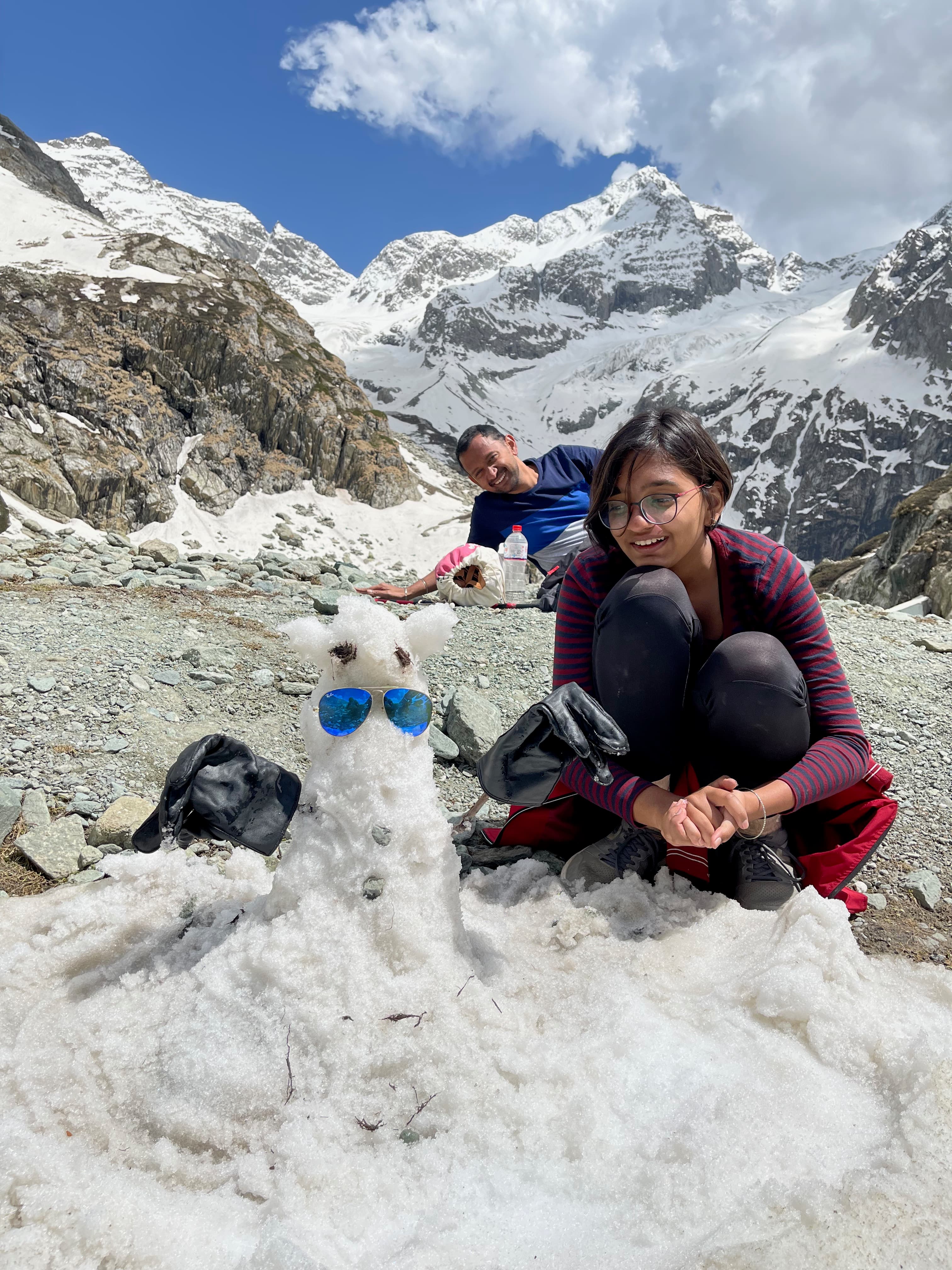 Tulian lake trek view